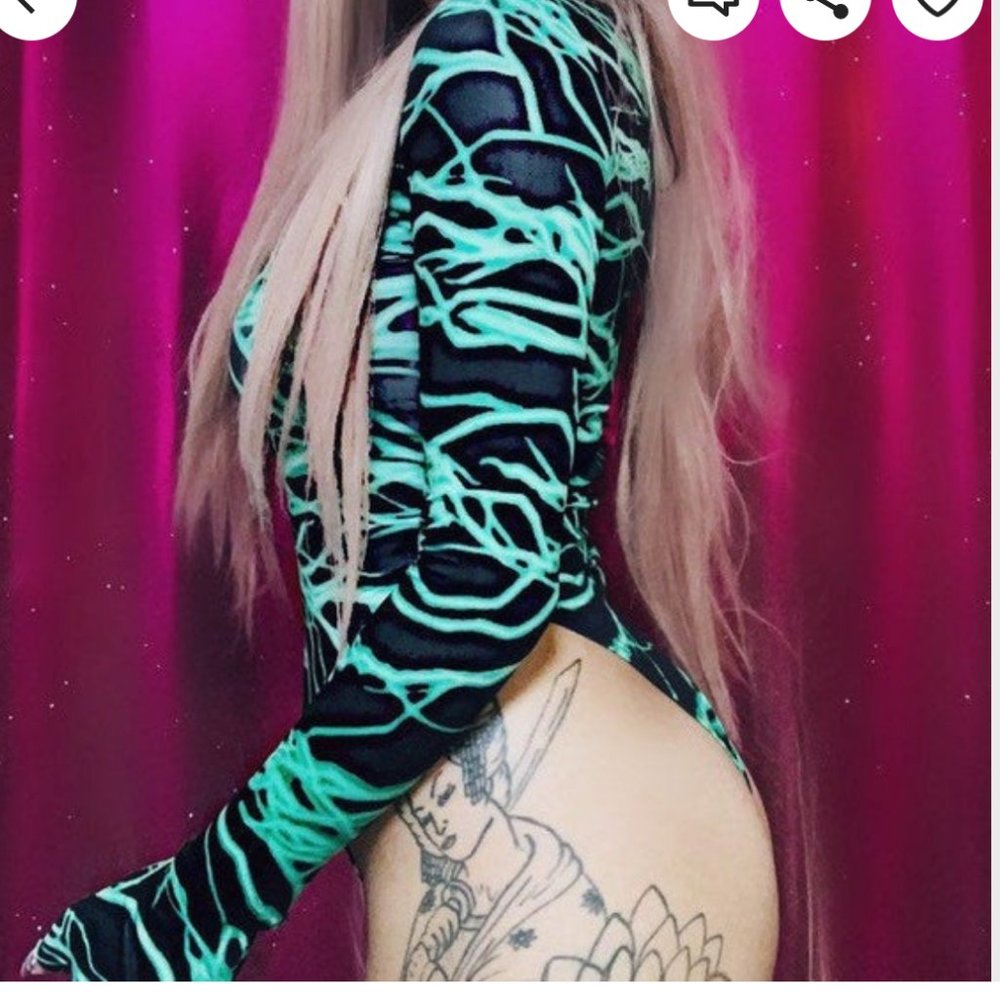 Lightning bodysuit
